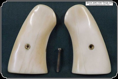 S&W Schofield Taylor & Co Uberti Smooth Bone Grips - Image 6 of 9