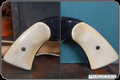 S&W Schofield Taylor & Co Uberti Smooth Bone Grips - Image 4 of 9