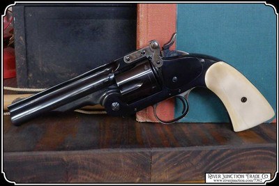 S&W Schofield Taylor & Co Uberti Smooth Bone Grips - Image 3 of 9