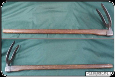 18th century Primitive Hand-forged digger tool - Image 5 of 11