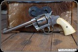 Light Antiqued Smooth Bone Grips for the 1895 Colt New Navy Civilian RJT# 7367 - 3 of 8