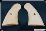 Light Antiqued Smooth Bone Grips for the 1895 Colt New Navy Civilian RJT# 7367 - 7 of 8