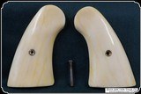 Light Antiqued Smooth Bone Grips for the 1895 Colt New Navy Civilian RJT# 7367 - 6 of 8