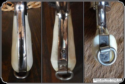 Character Filled Smooth Bone Grips for the Merwin Hulbert .38 RJT# 7365 - Image 5 of 9