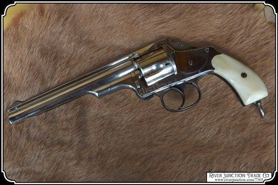 Character Filled Smooth Bone Grips for the Merwin Hulbert .38 RJT# 7365 - Image 3 of 9