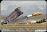 Beautiful handcrafted 2Pcs Gaucho Style Knife and Sharpening Steel - 3 of 14