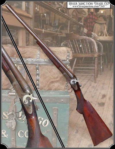 Light and fast handling this 20 Gage Coach Gun