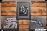 Set of 3 Pictures - Firearms in Metal Frames Ready to Hang - 2 of 7