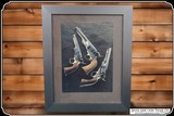 Set of 3 Pictures - Firearms in Metal Frames Ready to Hang - 3 of 7