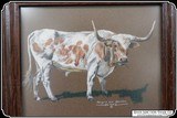 Longhorn Done in Pastel by Patrycia Ann Herndon - 3 of 7