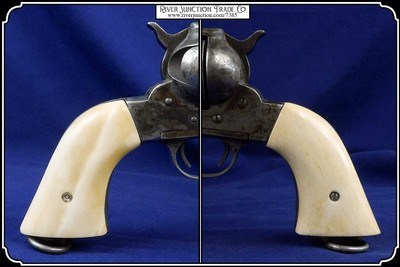 Model 1875/1895 Uberti Remington Smooth Bone Grips RJT# 7385 - Image 4 of 9