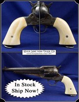 Model 1875/1895 Uberti Remington Smooth Bone Grips RJT# 7385