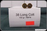 50 rd COWBOY LOADS of .38 Long Colt Cartridges - 5 of 7