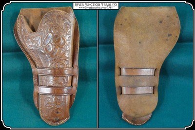 Antique Leather Holster Colt SAA 1873 5 1/2