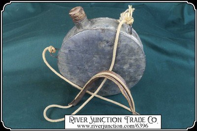 Antique Cowboy Canteen - Image 4 of 10