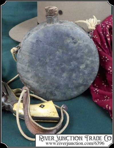 Antique Cowboy Canteen