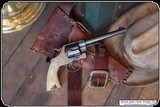 Colt 1895 double action with original bunkhouse made Holster and belt - 2 of 17