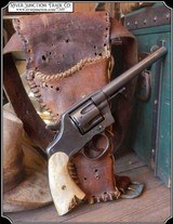 Colt 1895 double action with original bunkhouse made Holster and belt - 1 of 17