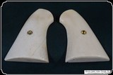 Smooth Uberti Smith and Wesson American Model 3 Bone Grips RJT# 7406 - Image 5 of 7