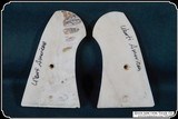 Smooth Uberti Smith and Wesson American Model 3 Bone Grips RJT# 7406 - Image 6 of 7