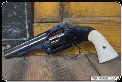 Smooth Uberti Smith and Wesson Model 3 American Bone Grips RJT# 7401 - Image 3 of 8
