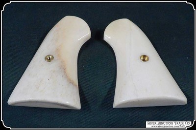 Smooth Uberti Smith and Wesson Model 3 American Bone Grips RJT# 7401 - Image 6 of 8