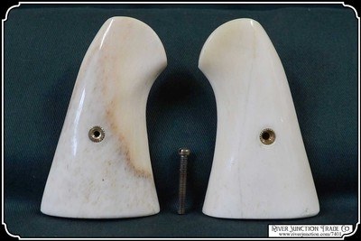 Smooth Uberti Smith and Wesson Model 3 American Bone Grips RJT# 7401 - Image 5 of 8