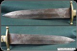 Dagger with Stag Handle and Sheath Civil War era - 7 of 12