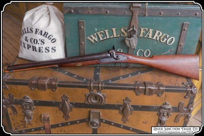 12 ga. Sawed off Percussion coach gun - Image 3 of 15