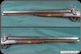 12 ga. Sawed off Percussion coach gun - Image 10 of 15
