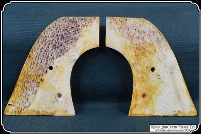 Antiqued Bone Grips Smooth Heavy Antique RJT# 7458 - Image 7 of 8
