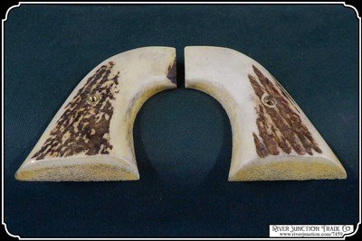 Elk Antler with Bark for Colt 1st, 2nd, and 3rd Gen Light Antique RJT# 7459 - Image 6 of 8