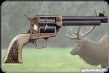 Elk Antler with Bark for Colt 1st, 2nd, and 3rd Gen Light Antique RJT# 7459 - Image 2 of 8