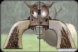 Elk Antler with Bark for Colt 1st, 2nd, and 3rd Gen Light Antique RJT# 7459 - Image 4 of 8