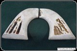 For Colt 1st and 2nd Gen Elk Antler Grips with Bark RJT# 7460 - Image 6 of 8
