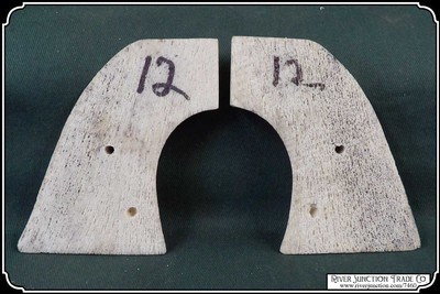 For Colt 1st and 2nd Gen Elk Antler Grips with Bark RJT# 7460 - Image 7 of 8