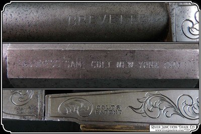 Silver Plated Texas & Confererate Antique: Colt Patent Dragoon Revolver .44 Presentation Cased to Lt. Col. A. H. Franklin C.S.A. - Image 10 of 19