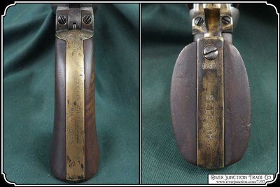 Silver Plated Texas & Confererate Antique: Colt Patent Dragoon Revolver .44 Presentation Cased to Lt. Col. A. H. Franklin C.S.A. - Image 9 of 19