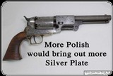 Silver Plated Texas & Confererate Antique: Colt Patent Dragoon Revolver .44 Presentation Cased to Lt. Col. A. H. Franklin C.S.A. - Image 6 of 19