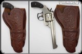 Antique Holster for Colt New Service, Colt SAA, S&W & other large frame 7 1/2 in Barreled revolvers RJT#7462 - 5 of 11