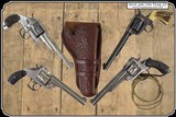 Antique Holster for Colt New Service, Colt SAA, S&W & other large frame 7 1/2 in Barreled revolvers RJT#7462 - 2 of 11