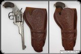 Antique Holster for Colt New Service, Colt SAA, S&W & other large frame 7 1/2 in Barreled revolvers RJT#7462 - 6 of 11