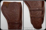 Antique Holster for Colt New Service, Colt SAA, S&W & other large frame 7 1/2 in Barreled revolvers RJT#7462 - 10 of 11