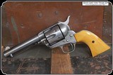 Like John Wayne's grips 1920s - 40s Catalin Dark Yellow Grips RJT#7467 - Image 3 of 6