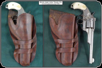 Holster for Colt New Service, Colt SAA, S&W & other large frame 5 1/2. 6, and 61/2 in Barreled revolvers RJT#7466 - Image 4 of 8