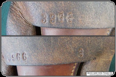 Holster for Colt New Service, Colt SAA, S&W & other large frame 5 1/2. 6, and 61/2 in Barreled revolvers RJT#7466 - Image 7 of 8