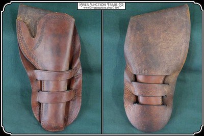 Holster for Colt New Service, Colt SAA, S&W & other large frame 5 1/2. 6, and 61/2 in Barreled revolvers RJT#7466 - Image 5 of 8