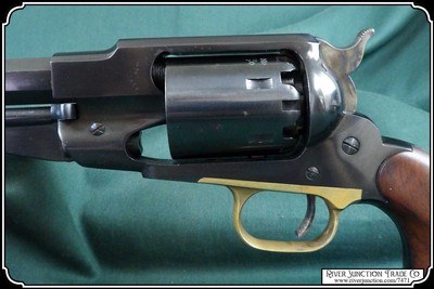 Remington M1858 Army .44 Cal Percussion by Pietta Black Powder Revolver EXTRA cylinder and HOLSTER RJT#7471 - Image 7 of 17