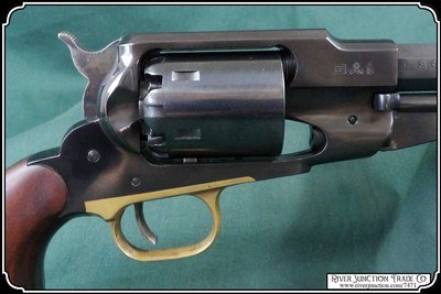 Remington M1858 Army .44 Cal Percussion by Pietta Black Powder Revolver EXTRA cylinder and HOLSTER RJT#7471 - Image 6 of 17