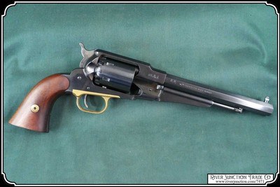 Remington M1858 Army .44 Cal Percussion by Pietta Black Powder Revolver EXTRA cylinder and HOLSTER RJT#7471 - Image 4 of 17